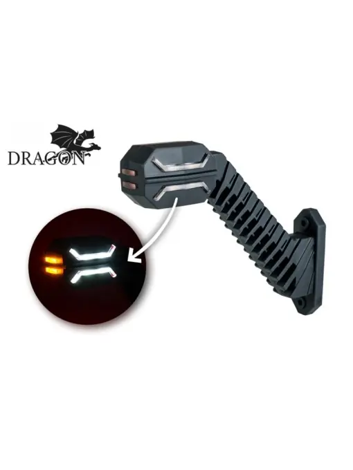 Lampă de marcaj Horpol tip dragon, dreapta 12/24V Expediere rapidă