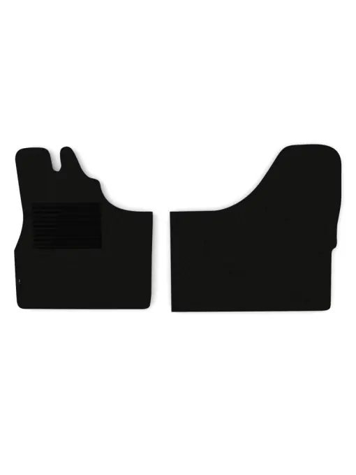 Set Huse Auto Velours F-CORE - Șofer + Pasager, Negru Ofertă specială