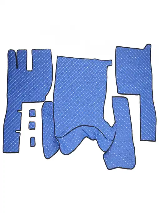 Set Covorase Piele Ecologica Truck Umbrella Pentru Volvo Fh12 2005-2011 Manual Albastru Tip 1 Livrare rapidă