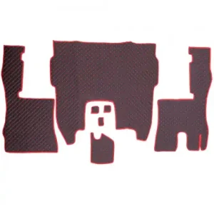Retur ușor Set Covorase Piele Ecologica Truck Umbrella Pentru Scania Seria R 2014-2017, Automata, Negru