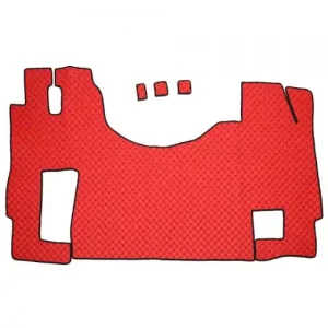 Set Covorase Piele Ecologica Truck Umbrella Pentru Mercedes Actros Euro 5 1844 Mp2 Mp3 Mp4 Rosu Disponibil imediat