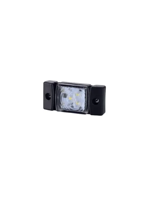 Lampă gabarit, Horpol, reflectorizantă, LED lumină albă, marcaj lateral, alimentare 12/24V Retur gratuit