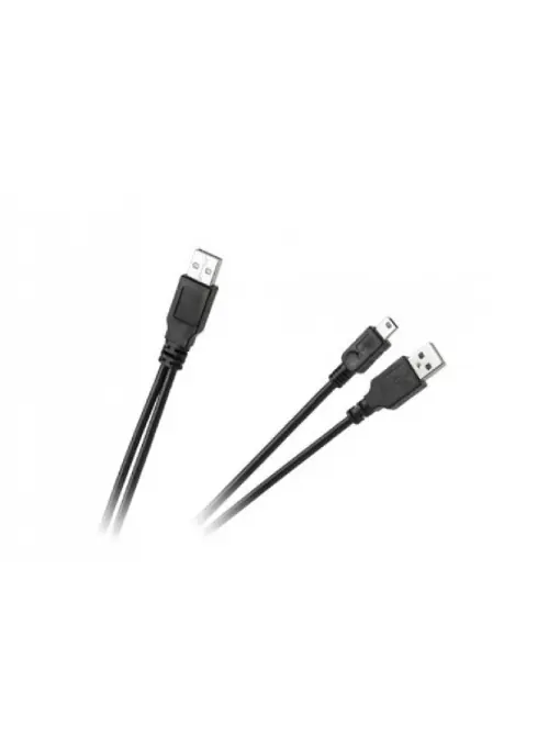 Retur gratuit Cablu USB tată-tată + mini USB 5 pini