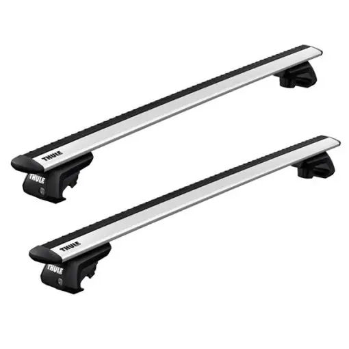 Livrare rapidă Bare transversale Thule WingBar Evo Raised Silver dedicate pentru Dacia Logan MCV 2013+ cu bare longitudinale inaltate