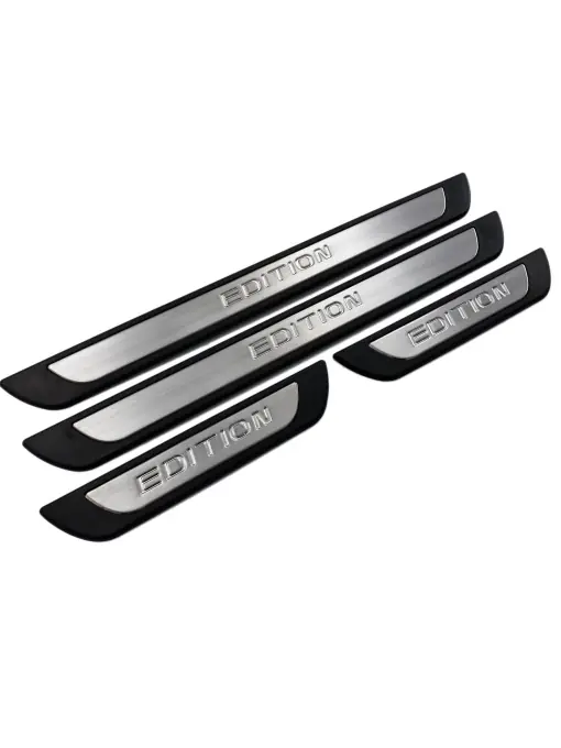 Disponibil imediat Duster III (2024-2025) - Protectie praguri din inox "Sport" - fata si spate