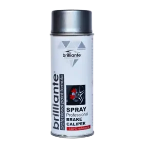Vopsea spray Argintiu pentru Etriere Frane (RAL 9006) 400ML BRILLIANTE BRILLIANTE Discount