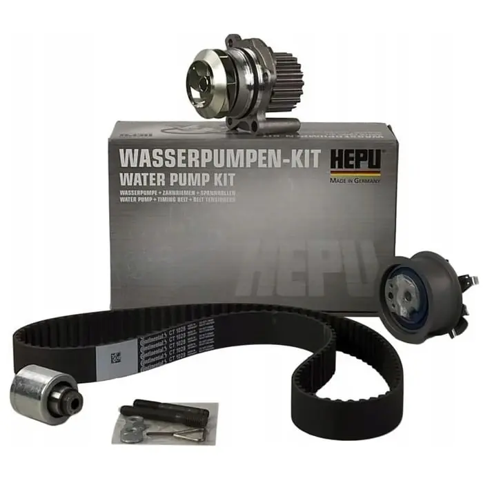 Doar azi Kit Distributie + Pompa Apa Hepu Audi A4 B7 2004-2008 PK05690 Hepu