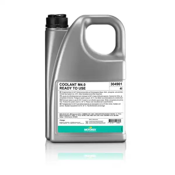 Cel mai vândut MOTOREX - Antigel M4.0 - 4L Ready to use MOTOREX