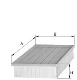 Expediere rapidă Filtru aer UNIFLUX XA428 UNIFLUX