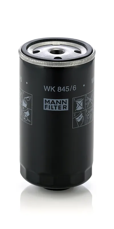 Livrare rapidă Filtru combustibil Mann-Filter WK 845 6 Mann-Filter