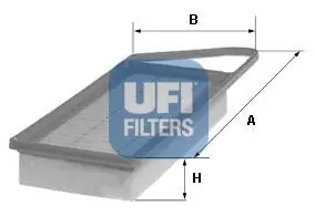 Filtru aer UFI 30.153.00 UFI Reducere extra