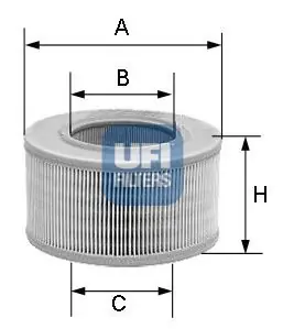 Filtru aer UFI 30.038.01 UFI Ultima șansă