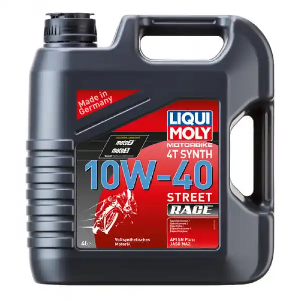 Ulei motor Liqui Moly Motorbike 4T 10W-40 Street Race 4L LIQUI MOLY Noutate