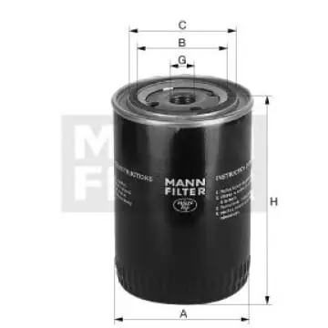 Ofertă exclusivă Filtru ulei Mann-Filter W 930 15 Mann-Filter