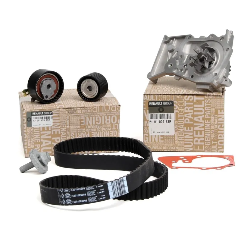 Preferatul clienților Pachet Revizie Kit Distributie Oe Dacia 130C17529R + Pompa Apa Oe Dacia 210105296R Dacia Duster 2010-2017 1.6 16V 77KW 105CP Dacia