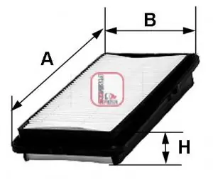 Filtru aer SOFIMA S 3380 A SOFIMA Cumpără online