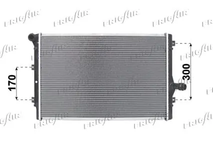 Cel mai bun preț Radiator apa Audi A3 1.6 TDI 2009-2012 cu sau fara AC Thermix