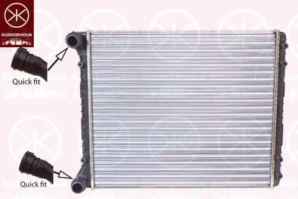 Preț promoțional Radiator apa Audi A2 1.4 benzina cu AC Van Wezel
