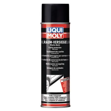 Ofertă exclusivă Spray Liqui Moly pentru protectia cavităților - alb/transparent
