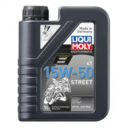 Ulei motor Liqui Moly Motorbike 4T 15W-50 Street Ultima șansă
