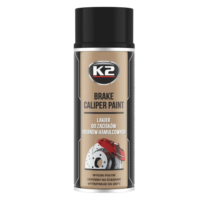 Cumpărături sigure K2 Brake caliper 400ml - Spray vopsea etriere frana negru