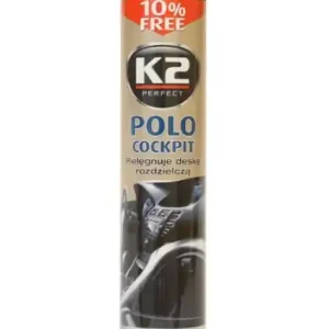 Plată sigură K2 Polo Cockpit 750ml - Protecție bord și plastic