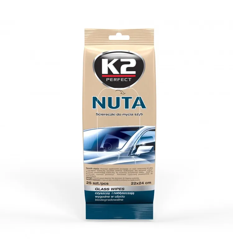 Reducere K2 Nuta Wipes - Servetele de curatat geamuri