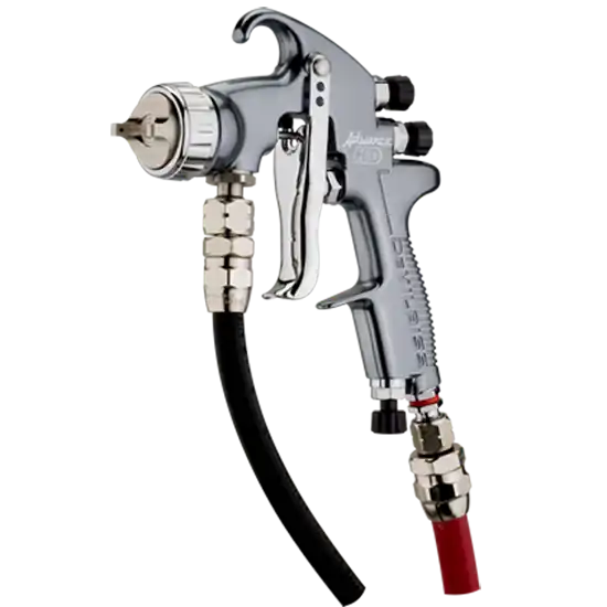 Ofertă specială Pistol de vopsit cu prezurizare, DeVilbiss Advance HD Conventional, duza la alegere, fluture la alegere, consum aer de la 339 l/min