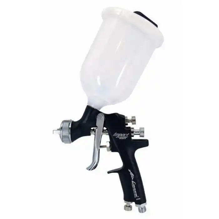 Doar azi Pistol de vopsit pentru retus, Anest Iwata AZ4 - HTE Impact Junior Air Gunsa, cupa plastic 200 ml, duza 0.8 - 1.8 mm, consum aer 50 - 275 l/min