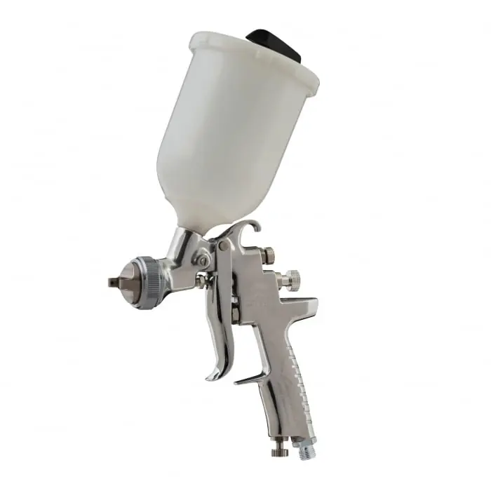 Calitate înaltă Pistol de vopsit, Anest Iwata AZ3 HTE 2 Air Gunsa, cupa plastic 600 ml, diferite duze la alegere