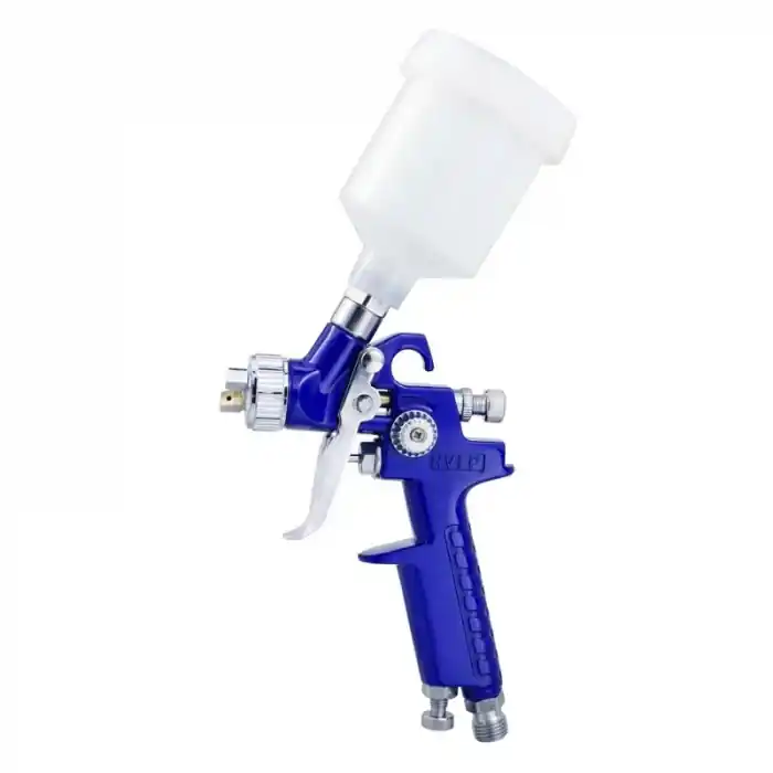 Pistol de vopsit pentru retus, DD Cars MINI H-2000, consum aer 90 - 140 l/min, cana 125 ml, duza 1.0 mm Cumpără online