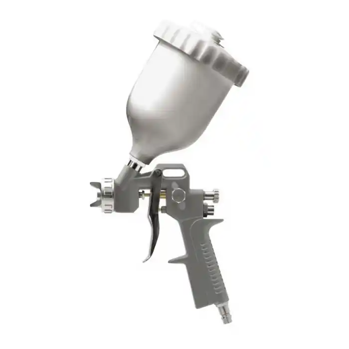 Pistol de pulverizare, Vorel 81618, cupa plastic 0.68 l, duza 1.5 mm, consum aer 450 l/min Comandă acum