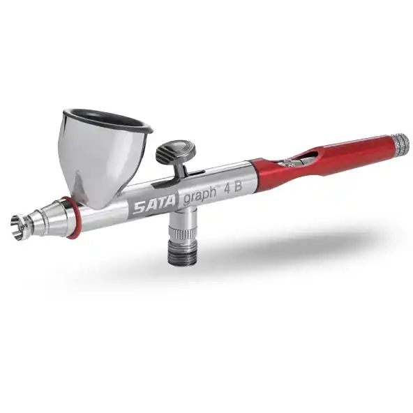 Aerograf profesional, Sata SATAgraph 4B, duza 0.5 mm, cana metalica 6 / 7 ml Plată securizată