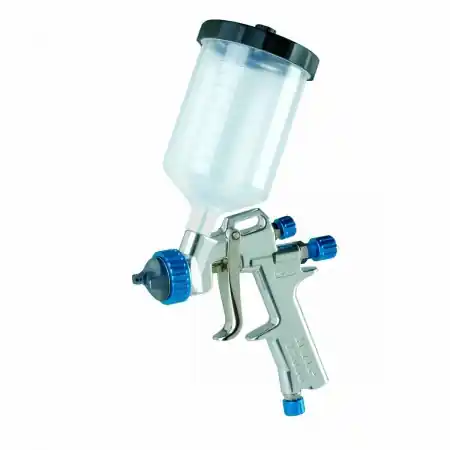 Pistol de vopsit, GAV Z3000, cupa plastic 650 ml, duza la alegere, consum aer incepand cu 150 l/min Preț mic