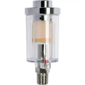 Filtru aer cu montare pe furtun, Vorel 81560, pentru condens si impuritati, filet conectare 1/4, purjare manuala Preț redus