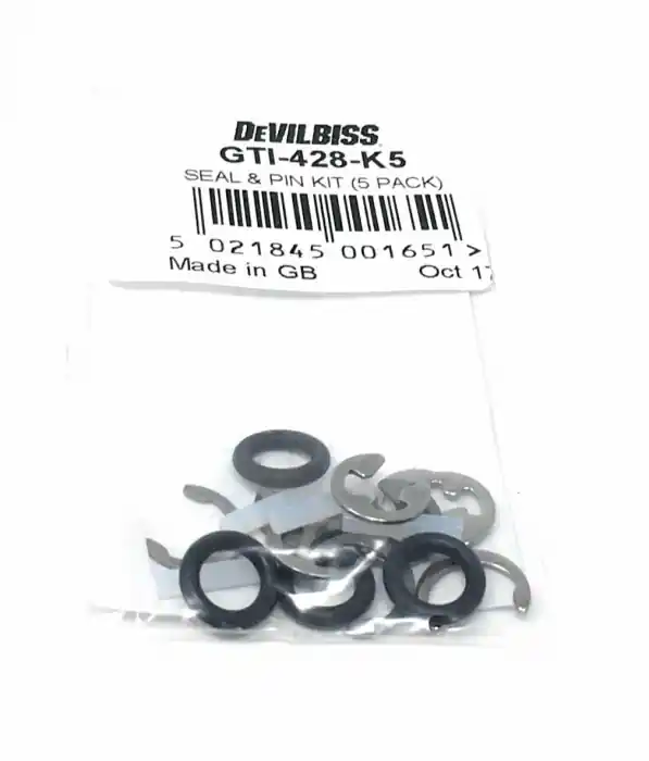 Kit reparatie, DeVilbiss GTI-428-K5, pentru pistol de vopsit GTI PRO, Reducere de preț