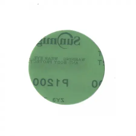 Disc abraziv, Sunmight FILM - AloX - FARA GAURI, cu film velcro, verde, diametru 75 mm Cel mai bun preț
