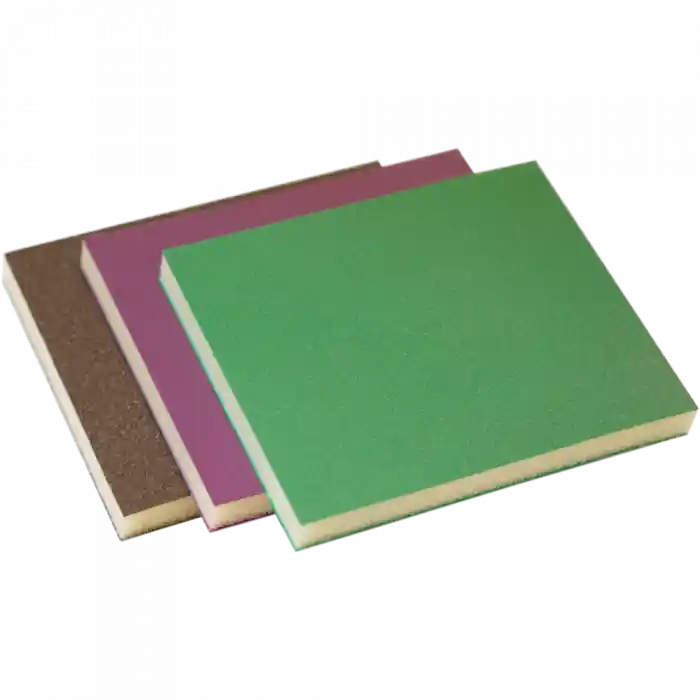 Reducere de preț Burete abraziv, Q1® DSS, cu fata dubla, dimensiune 98 mm x 120 mm x 13 mm