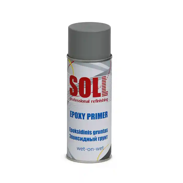 Disponibil imediat Spray epoxy primer, Soll S700029, 1K, diferite culori, 400 ml