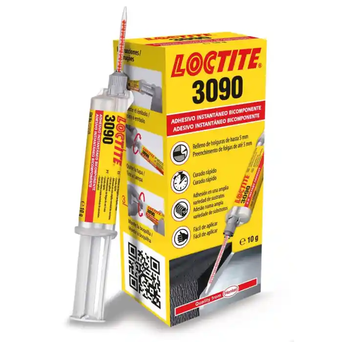 Adeziv bicomponent, Loctite 3090, pentru plastic / metal, cantitate 10 g + 1 g Reducere extra