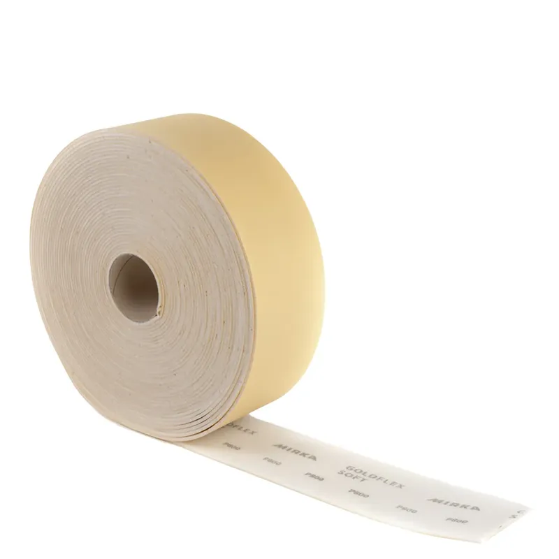 Super ofertă Rola burete abraziv, Mirka Goldflex Soft, granulatie P180 - P800, dimensiune 115 x 125 mm, 200 bucati