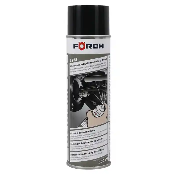 Cumpără acum Ceara protectie caroserie spray, Forch L252, negru, cantitate 500 ml