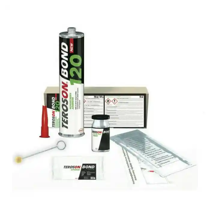 Set lipit parbriz, TEROSON BOND 120, primer + adeziv, timp uscare 2 ore, 310 ml Promoție