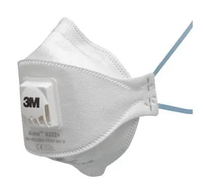 Masca protectie respiratorie, 3M™ Aura™ 9322+, protectie ridicata FFP2, supapa 3M™ Cool Flow™ (stoc limitat) Noutate