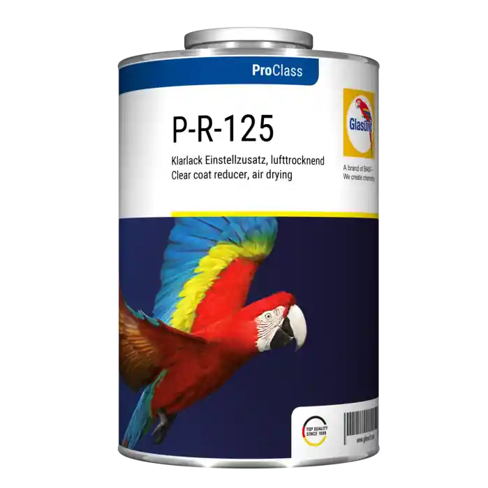 Diluant, Glasurit P-R-125 ProClass Reducer, pentru lac ProClass, gramaj 1 litru / 5 litri Comandă acum
