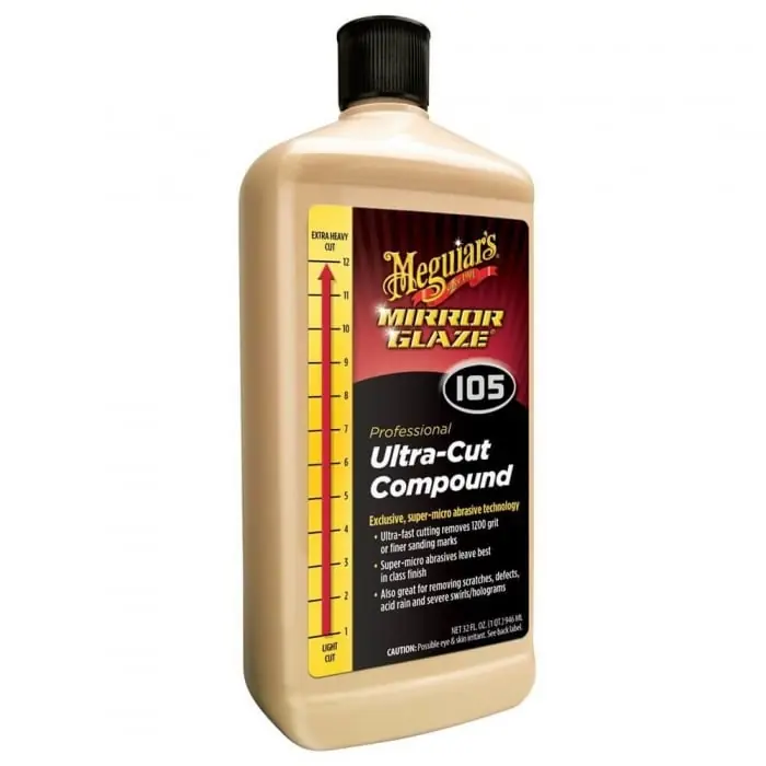 Vezi acum Pasta polish abraziva Meguiar's - Mirror Glaze Ultra cut Compound 946 ml
