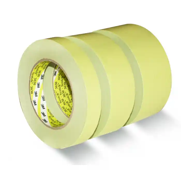 Banda mascare hartie 3M 3030 Scotch®, rezista pana la 100 °C, culoare verde, lungime 50 metri Cumpărături sigure