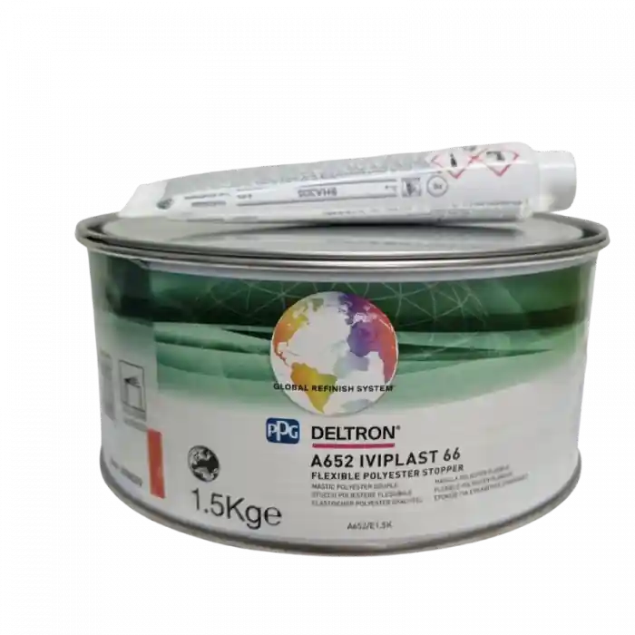Cel mai bun preț Chit pentru plastic, PPG A652 Iviplast 66, contine intaritor, gramaj 1.5 kg