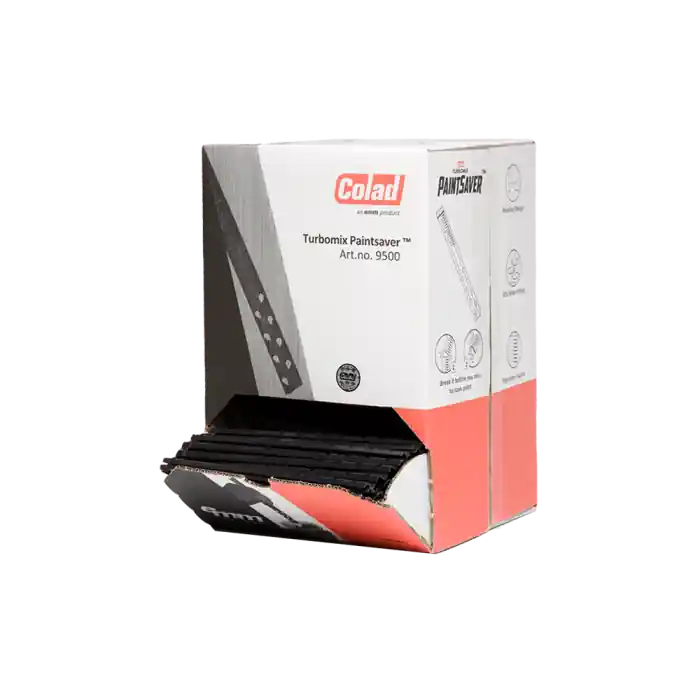 Chilipir Rigla de mixat vopsea,Colad 9500CLD, rezistenta la solvent, forma Turbomix, lungime 22 cm, set 512 bucati