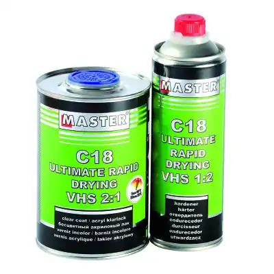 Lac Acrilic VHS, Master C18 Ultimare Rapid Drayng, 1 litru sau 5 litri + intaritor Retur ușor